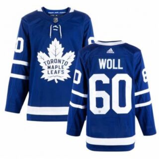 Men's Toronto Maple Leafs #60 Joseph Woll Royal Blue Adidas Stitched NHL Jersey