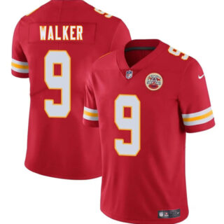 Men's Kansas City Chiefs #9 Kenneth Walker III Red 2026 Vapor Untouchable Limited Stitched Football Jersey