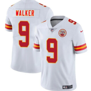 Men's Kansas City Chiefs #9 Kenneth Walker III White 2026 Vapor Untouchable Limited Stitched Football Jersey