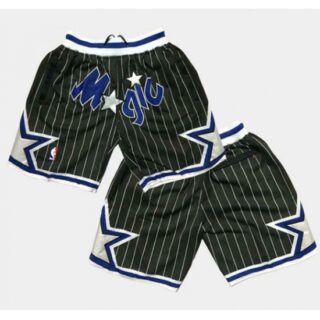 Men's Orlando Magic Black NBA Shorts (Run Smaller)