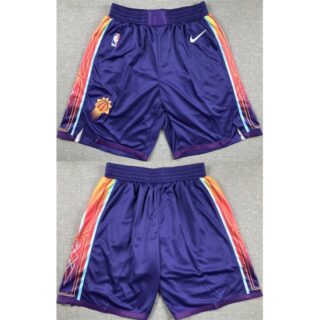 Men's Phoenix Suns Purple City Edition Shorts (Run Small)