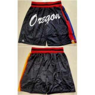 Men's Portland Trail Blazers Black Shorts (Run Smaller)